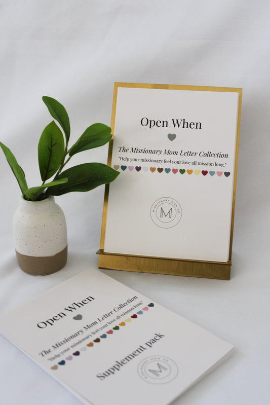 The Missionary Mom Letter Collection - Supplement Pack